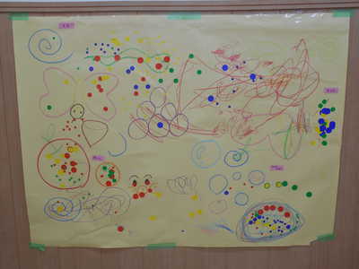  みんなでお絵描きしたよ