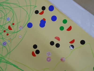  お顔がたくさんできたよ♪