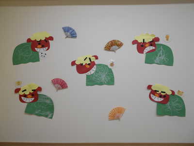  りす組１月製作