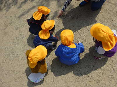  砂にお絵描き✎