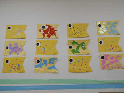  りす・うさぎ組５月製作