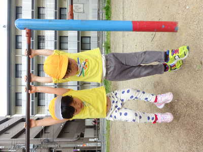  ぶら下がり練習💪