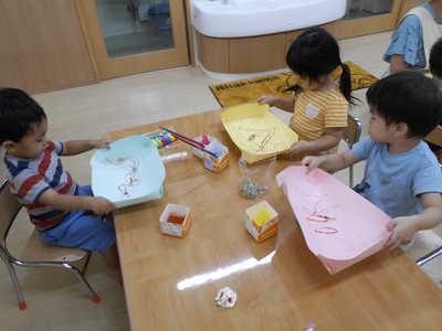  ビー玉ころころ何ができるかな✂✨