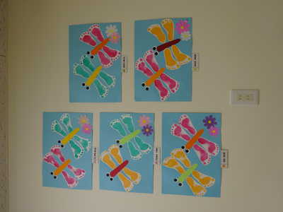  ひよこ組９月壁面