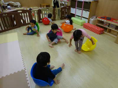  みんなでくるくる〜🎶