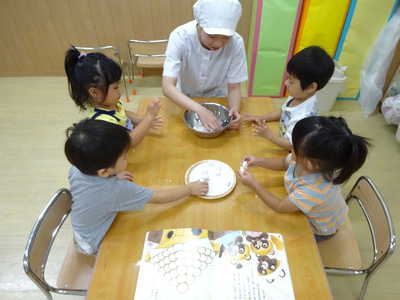  絵みたいに並べられるかな〜？