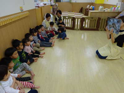  防災訓練の紙芝居📖