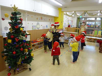  ちびサンタの朝の会🎅