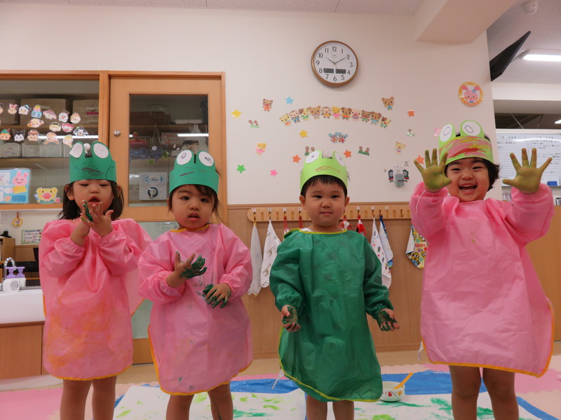 カエルだぞ〜💛