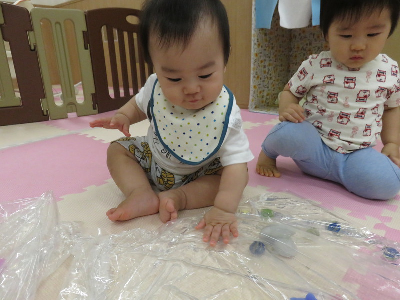 お水面白いね♬