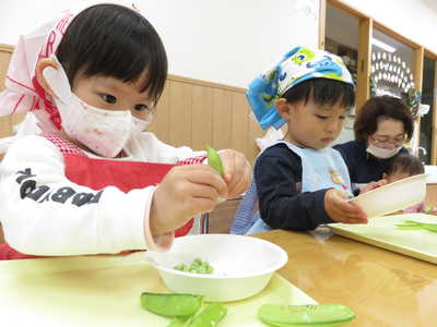  お豆さんこんにちは☆