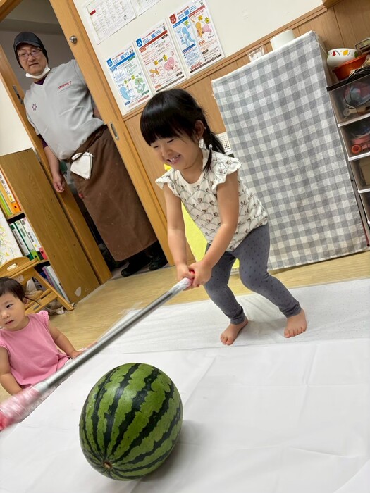 割れるかなー?